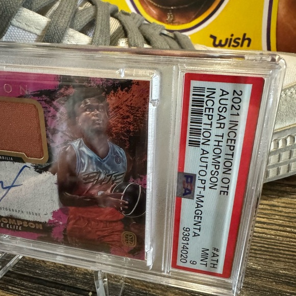 2021 Topps Inception Ausar Thompson RPA 65/99 - Picture 3 of 4
